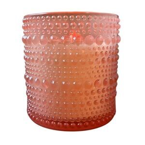 Place & Time Eucalyptus Cedar 4.9oz Scented Candle in Hobnail Textured Glass Jar